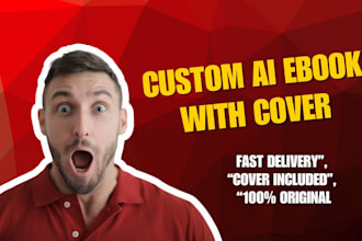 create a high quality ai generated ebook with cover design