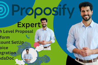 creat business proposal in proposify and pandadoc