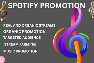 spotify stream farming, click farming, music promotion