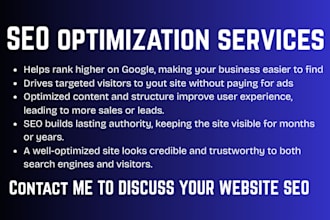 skyrocket your showit, odoo, duda, wix website ranking with onpage technical SEO