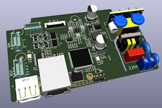 do schematic and pcb design, make pcba sample