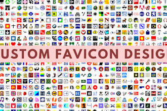 design an amazing favicon for you