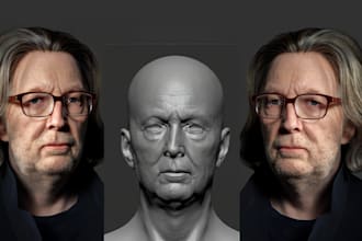 do 3d realistic metahuman character unreal engine 5 stylized character 3d model