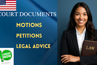 prepare legal court motions