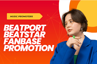 promote your beatport and beatstar music to organic fanbase