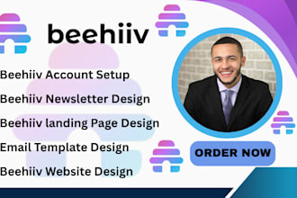 setup beehiiv newsletter beehive landing page design beehiiv ai newsletter