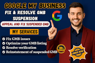 reinstate appeal fix suspended google my business profile optimize gmb listing