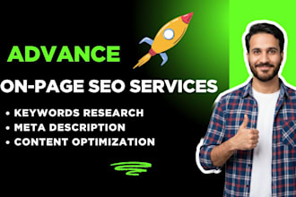 do advanced onpage SEO service for top google ranking