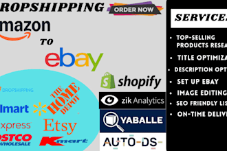 do amazon to ebay dropshipping in UK USA au germany italy