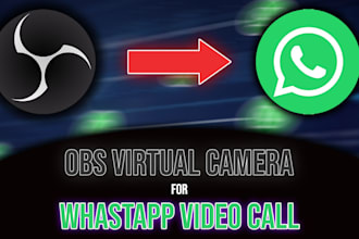 setup obs virtual camera for whatsapp