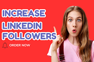 organically increase linkedin profile account followers