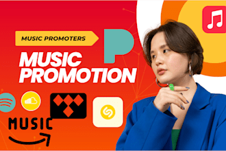 do organic music promotion on tidal bandcamp deezer pandora spotify music blog