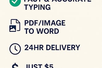 do fast and accurate typing jobs in english and bengali