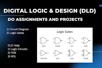 do digital logic and design dld tasks and projects