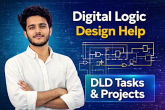 solve digital logic design tasks, circuits and logisim projects