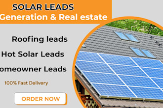 provide US canada solar leads and other home owner sales leads