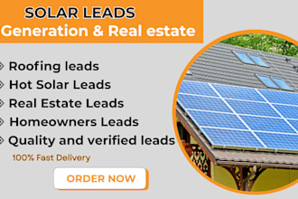 provide solar leads and other home owner sales leads