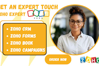 setup zoho CRM zoho books zoho forms zoho sites zoho desk zoho commerce