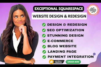 build spuarespace design squarespace website redesign squarespace website seo