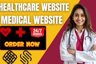 build a medical doctor clinic healthcare dentist website medical health fitness
