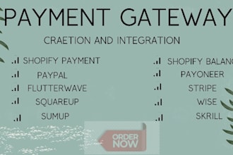 set up shopify payments and integrate payment gateways for your store