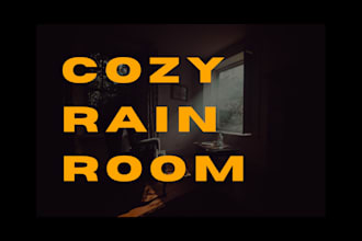 cozy rain video deep sleep rain meditation video cozy rain relaxing cozy rain