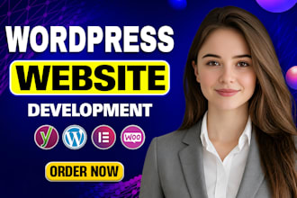 do wordpress website development, design or redesign as a wordpress developer