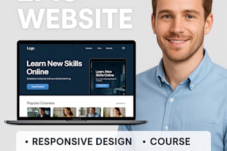build wordpress lms website with learndash, tutor lms, masterstudy buddyboss