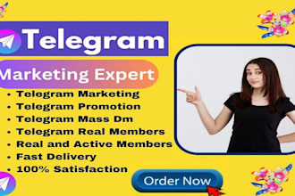 send mass telegram dm to 10k targeted users for promotion