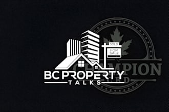 do professional luxury real estate property business logo design for you