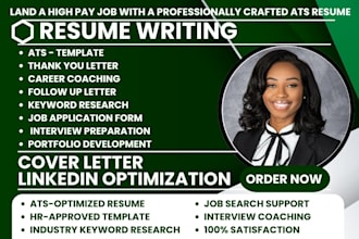 write professional ats resume that will captivate hiring managers