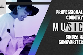 be your soulful, energetic country pop singer and songwriter