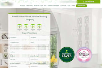 build commercial cleaning website house cleaning website commercial clean leads