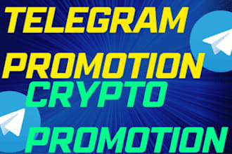 grow crypto telegram promotion, memecoin promotion, dex,pump fun to real users
