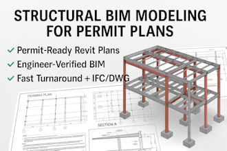craft structural bim modeling for revit permit plans