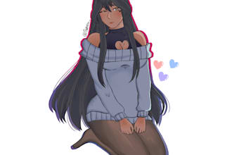 draw your ocs, fanart, game avatars in my style