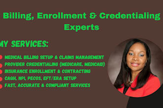 do medical billing, credentialing and enrollment via tebra or office ally