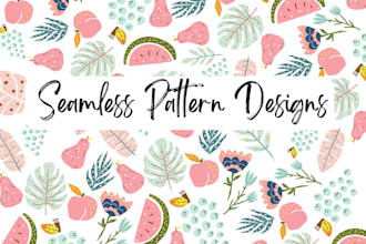 create cute pattern designs for fabric textile