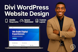 divi wordpress website design, divi theme expert, divi website builder redesign