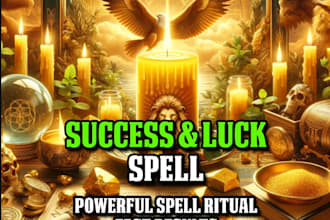 cast powerful african spell to boost success and good luck