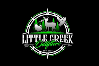 create professional and specially hunting  logo design
