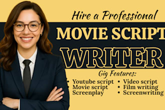 ghostwrite your movie script, screenwriting, screenplay, film script, TV series