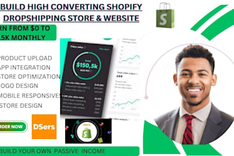 build a converting shopify dropshipping store with dsers integration