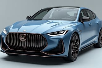 do 3d car modelling, rendering, 3d car animation, 3d car design