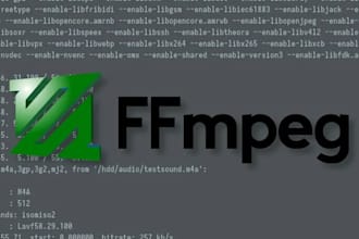 python script developer ffmpeg video conversion live streaming video production