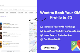 google my business optimization and management for local SEO
