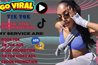 do book promotion ebook marketing amazon kdp ads tik tok influencer booktok