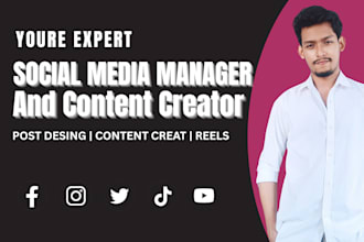 be your social media marketing manager, SEO expert and content creator