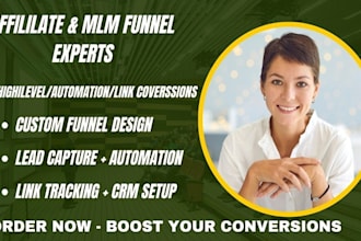 gohighlevel sales funnel for affiliate marketing or MLM promotion link pro