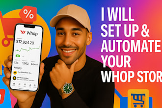 do whop integration and whop store setup for your brand